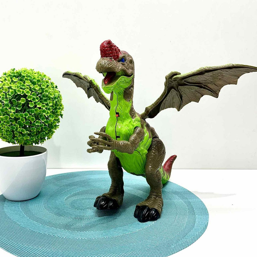 Динозавр відкладає яйця рухає лапами зі світловими та звуковими ефектами (878A) Чернігів - фото 3