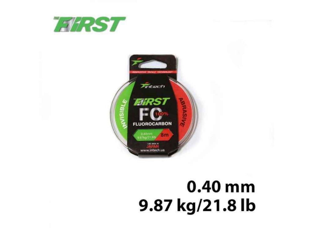 Флюорокарбон First FC 0,40мм 9,87кг 8м ТМ INTECH Киев - изображение 1