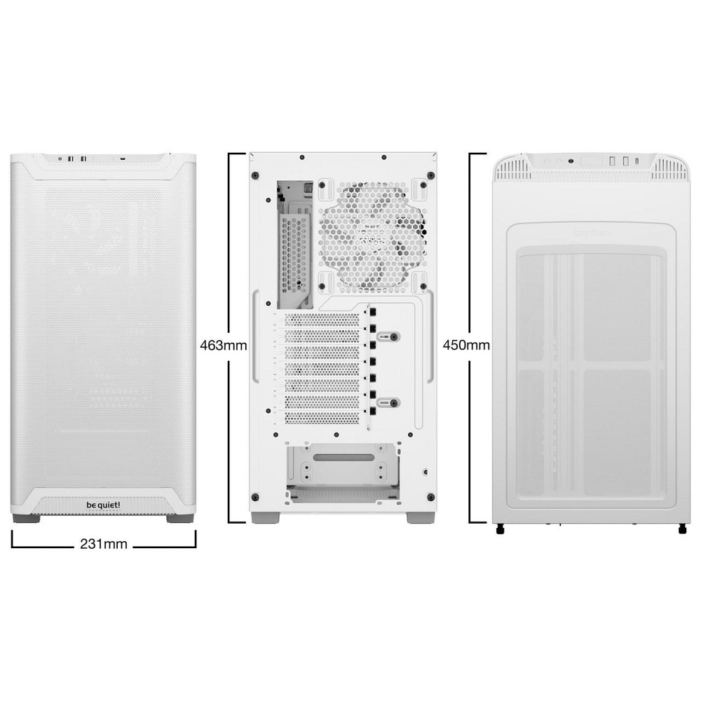 Корпус be quiet! Pure Base 501 Airflow Window White (BGW75) ( 27943 ) Харьков - изображение 8