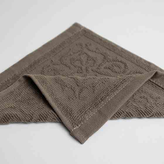 Кухонная жаккардовая салфетка GM Textile 25х25см 380 г/м2 (Пепельный) Сумы