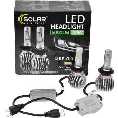 Автолампа SOLAR H7 CANBUS 12/24V 6500K 6000Lm 50W Cree Chip 1860 (8607) Винница