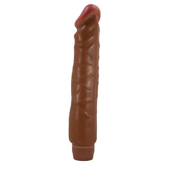 Вібратор - Barbara Jack Vibrator 10" Brown Sex Aura Київ