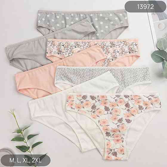 Трусы женские Nicoletta Турция недельки  M,Л.ХЛ.2ХЛ  | 7 шт. Киев