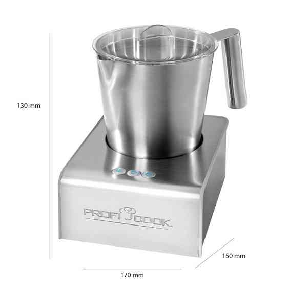 Вспениватель молока 450 мл с подогревом 6 функций Profi Cook PC-MS (1032) 600 Вт Нововолынск