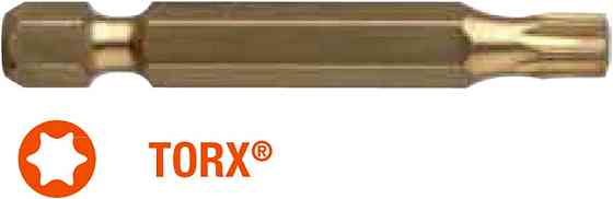 Насадка отверточная USH ISOTIN TORX T20 x 50 мм Torsion. удлиненная, Уп. 10 шт. Одесса