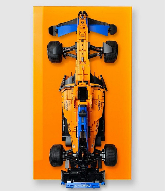 Конструктор машика  Technic Гоночний автомобіль McLaren F-1 (1434 деталей)маштаб 1:8 Макларен  жовта Киев - изображение 2