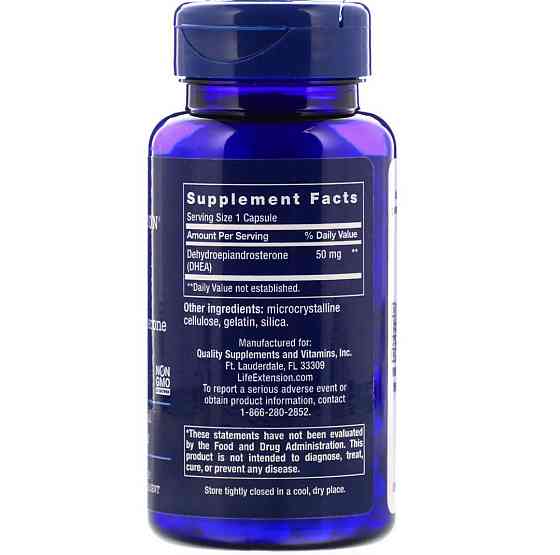 ДГЭА для женщин Life Extension DHEA  50 мг 60 капс Киев