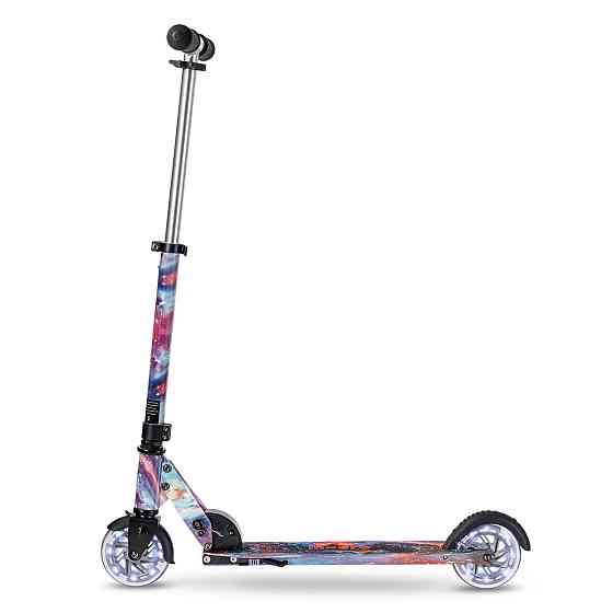 Самокат Micro серии Sprite Glow LED Art Collection – Космос Дніпро