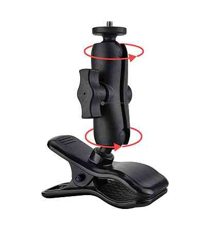 Прищепка с шарниром для экшн-камеры AC Prof GP374A Киев