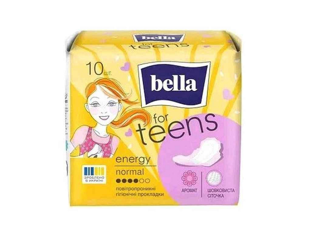 Прокладки гигиенические 10 шт.4 к.(Эnerqy normal) ТМ BELLA Киев - изображение 1