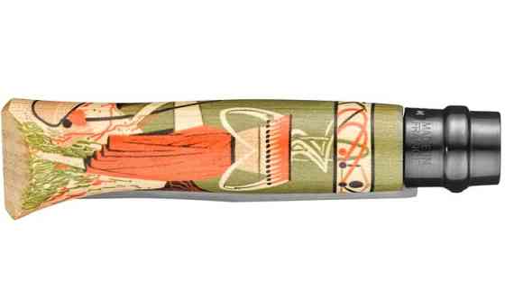 Лімітований Ніж складаний з коробкою Opinel No.8 (002603) Нержавіюча сталь Нововолинськ