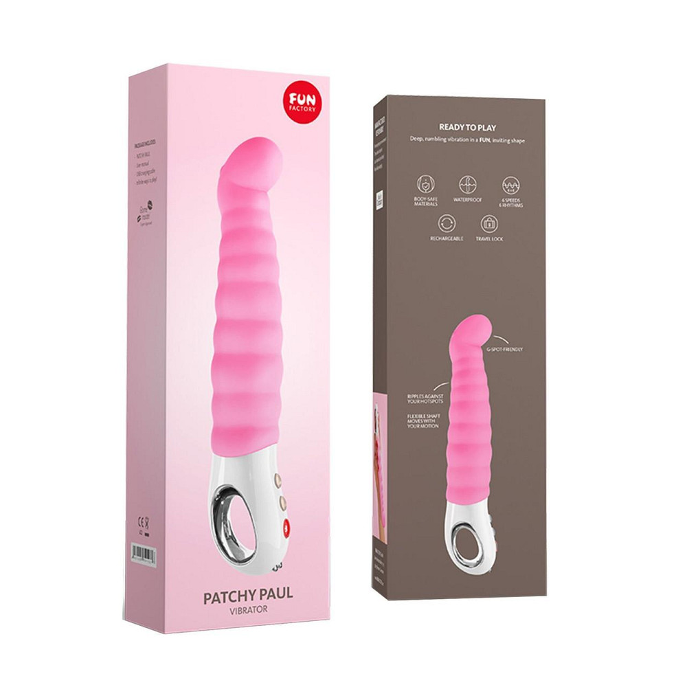 Вібратор точки G Fun Factory PATCHY PAUL candy rose (м'яте паковання!!!) Sex Aura Київ - фото 8