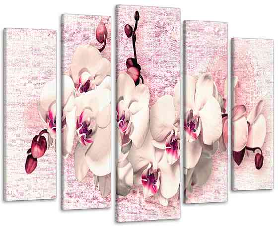 Модульна картина Квіти Абстракція Art-209_5 Київ