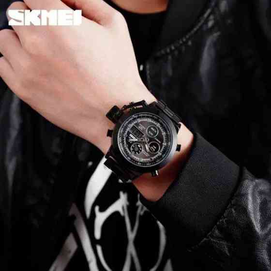 Годинники спортивні SKMEI 1515BK BLACK, Військовий годинник спецслужб, Годинники ZB-933 спортивні спорт Київ