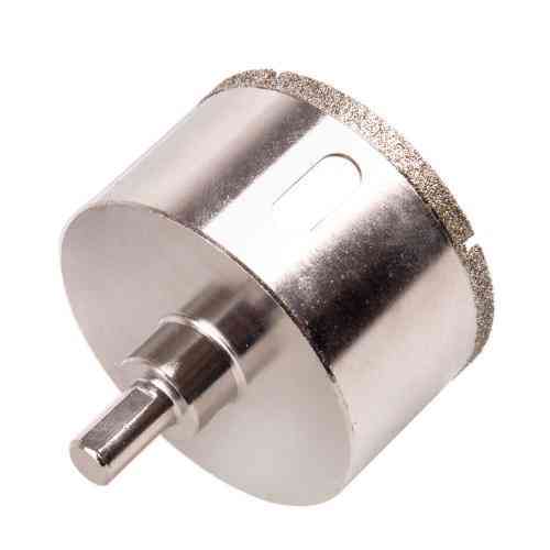 Свердло корончате алмазне по склу та кераміці 80мм з центрувальним свердлом Alloid Одеса