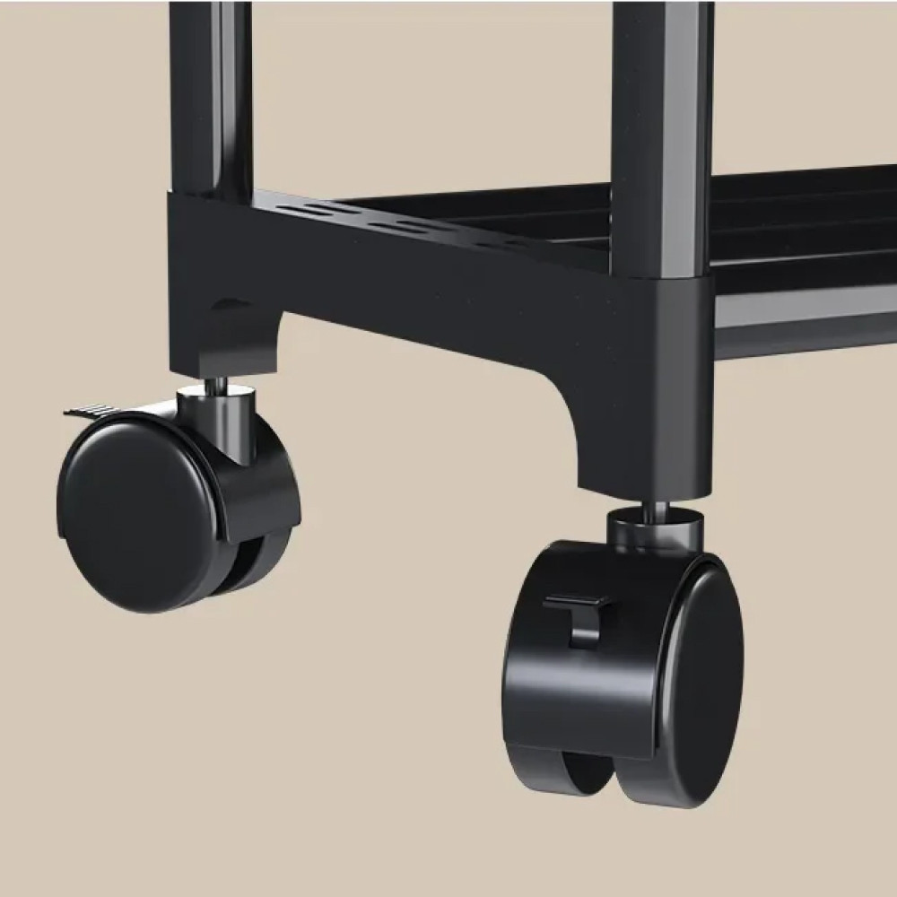 Напольная вешалка для одежды на колесиках, 150х56х30см Киев - изображение 4