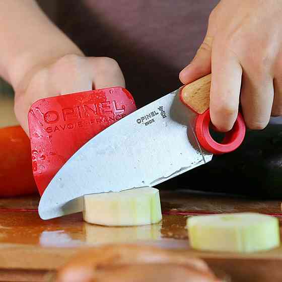 Захист для пальців із високоякісного пластику Opinel "Child Finger Guard" (001793R) Red Нововолинськ