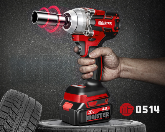 Гайковерт аккумуляторный ударный 750Нм Majster Polska (Польша) Киев