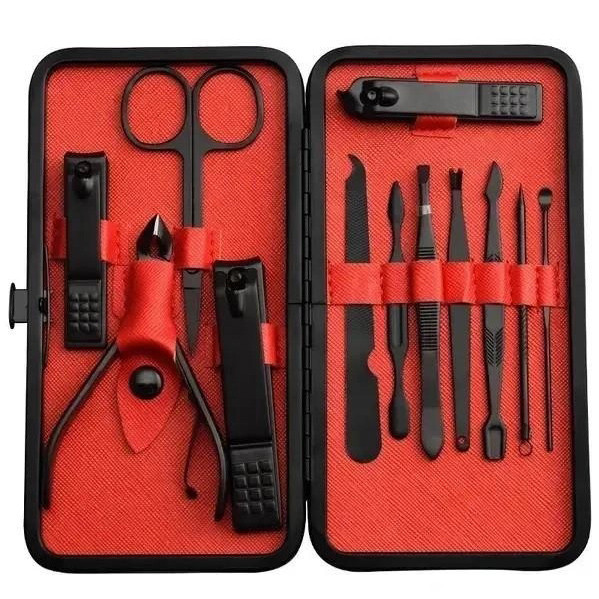 Манікюрний набір для професійного догляду, Набірчик індивідуальний манікюрний набір 10 в 1 AL-60 Львів - фото 5