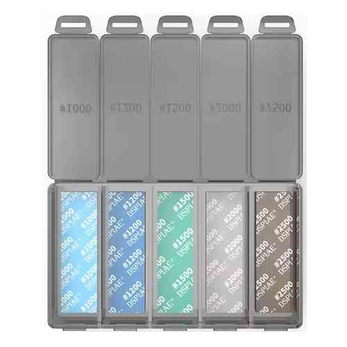 Губки абразивные шлифовальные 30шт 1000-2500 грит DSPIAE SS-S02, в кейсе Вінниця