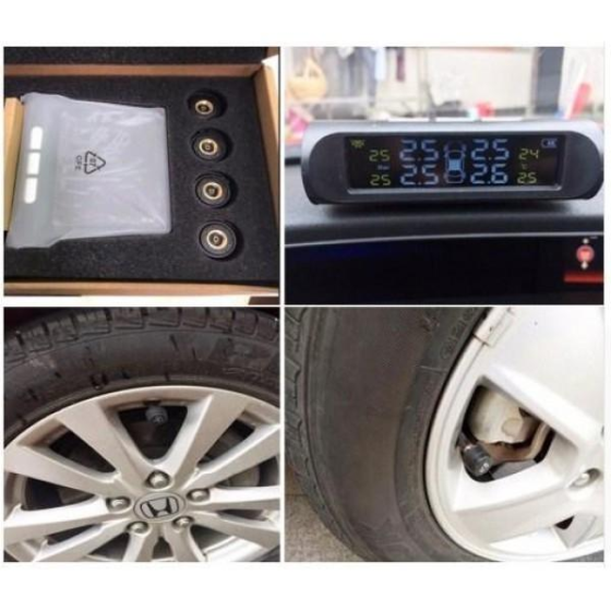 Система мониторинга давления в шинах + солнечная панель Киев