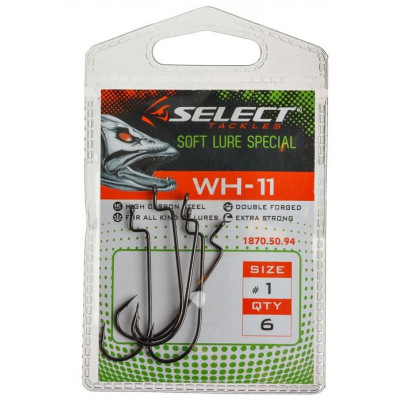 Крючок Select WH-11 01 (6 шт/уп) (1870.50.94) Вінниця - фото 2