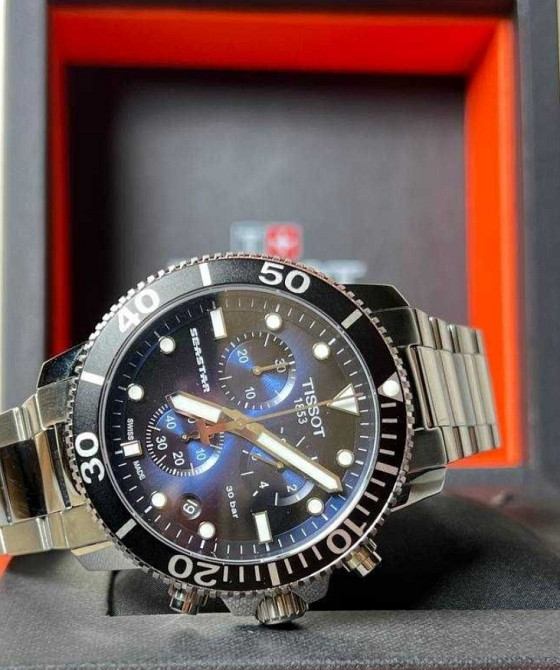Часы Tissot Seastar 1000 Chronograph T120.417.11.041.01 Киев - изображение 6
