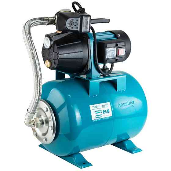 Станція 0.8кВт Hmax 38м Qmax 58л/хв (самовсмоктувальний насос) 24л AquaticaLEO EKJ-802IA5/UA (775346/24) Рівне