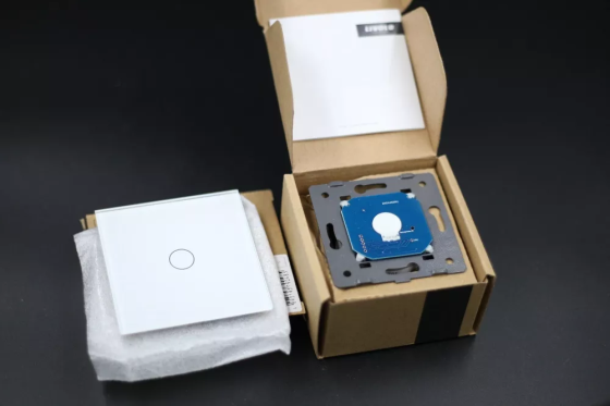 LIVOLO Безшумний сенсорний вимикач 1 сенсор Livolo білий скло (VL-C701Q-11) Коломия