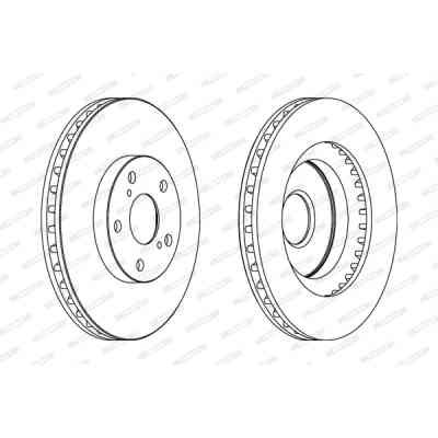 Гальмівний диск FERODO DDF1646 Вінниця