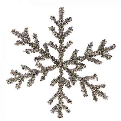 Украшение декоративное YES! Fun Снежинка Серебро 25 см (974735) Винница