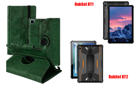 Чехол Spinner360 для планшета Oukitel RT1, Oukitel RT2, цвет Reptyliya Киев