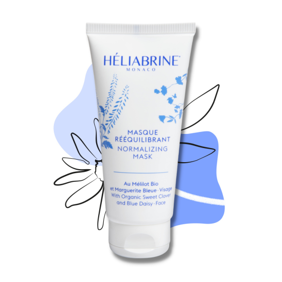 Heliabrine Успокаивающая маска “Сладкий клевер» Normalising Mask With Cotton Milk 75 мл Днепр