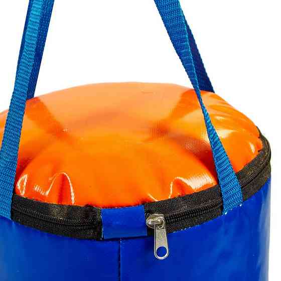 Мешок боксерский Цилиндр ременное крепл. ПВХ Юнга SPORTKO MП-9 (d-24см,вес-5кг, h-50см) Вишнёвое