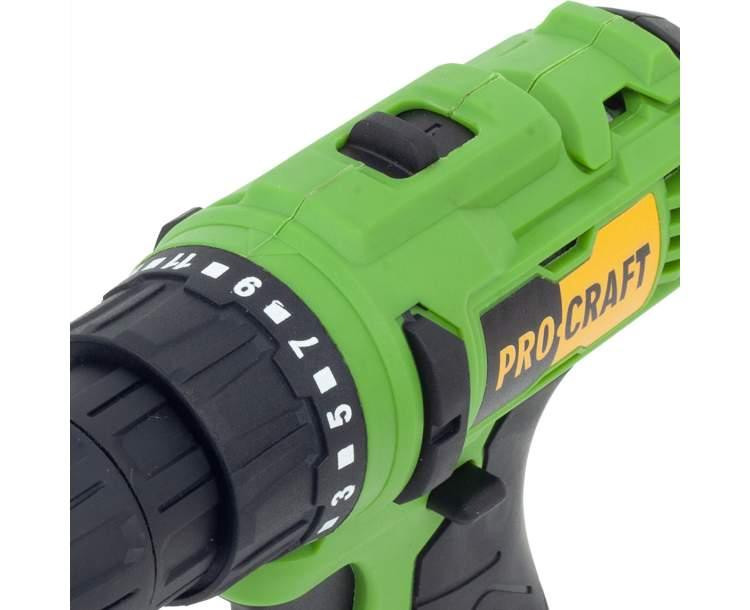 Акумуляторний шуруповерт Procraft COMPACT , компактний шурупокрут з акумуляторами Li‑Ion 12 В,побутовий акумуляторний шуруповерт Львів - фото 9