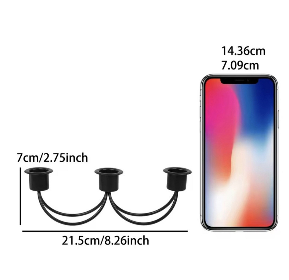 Підсвічник на 3 свічки Сміла - фото 2