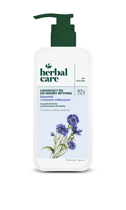 Гель для інтимної гігієни Заспокоюючий Волошка Herbal care 330 мл Київ - фото 1