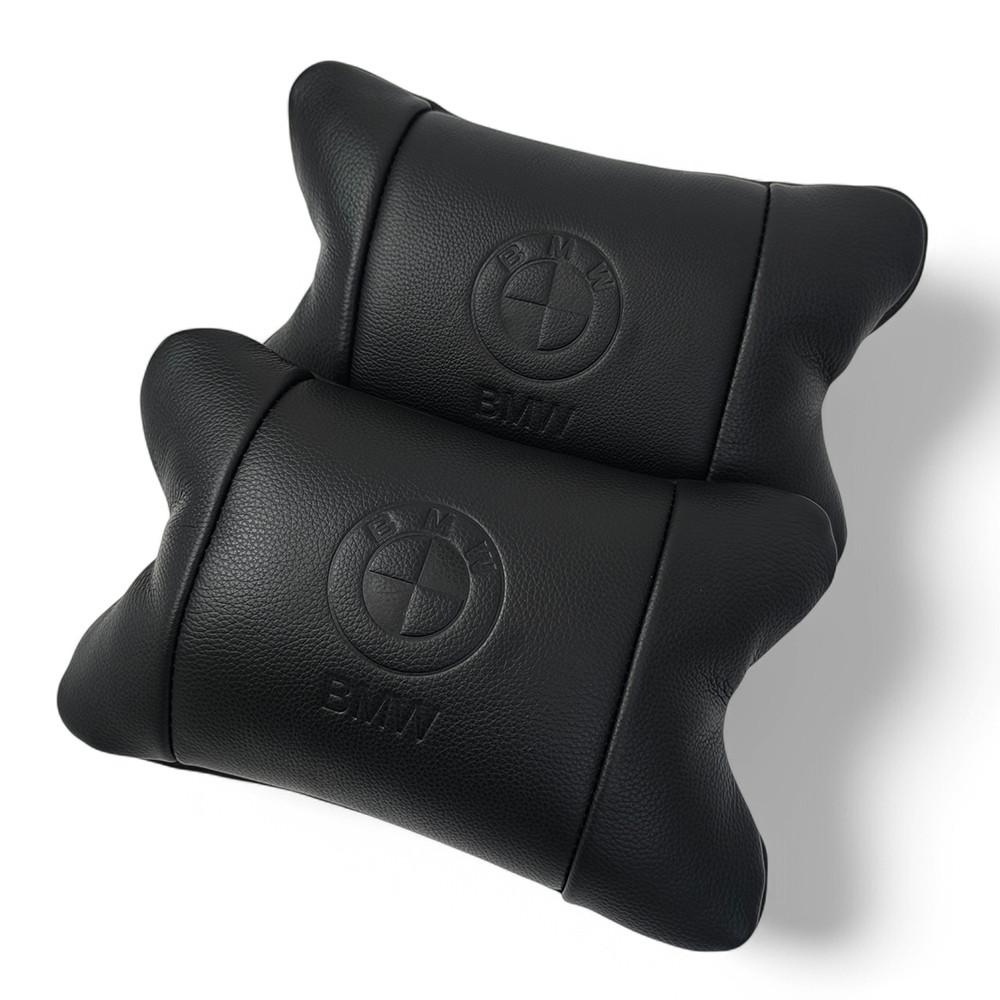 Автоподушка під голову BMW, Подушка з логотипом бренду, Подушки-підголівники на сидіння автомобіля CM-44 Львів - фото 5