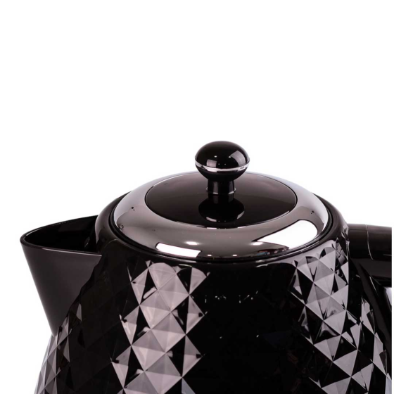 Електрочайник Sokany 1,7 л дисковий з автовідключенням 2200 Вт Чорний SK-1032B Коломия