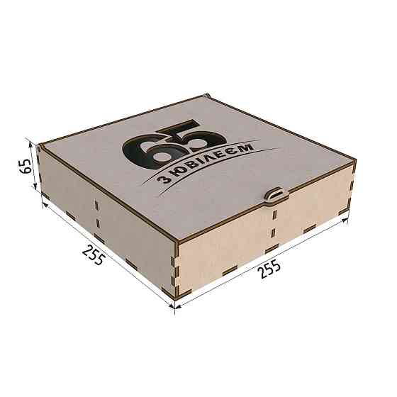 Подарочная коробка EKOSTAR 255х255х65 Киев