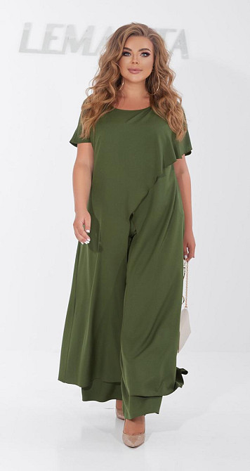 Ошатний брючний костюм великого розміру (50) Київ - фото 4