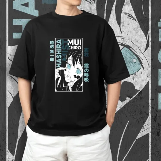 Футболка для подростка мальчика с принтом Клинок, рассекающий демонов Муічіро Токіто Размер 160 Anime10405 Днепр