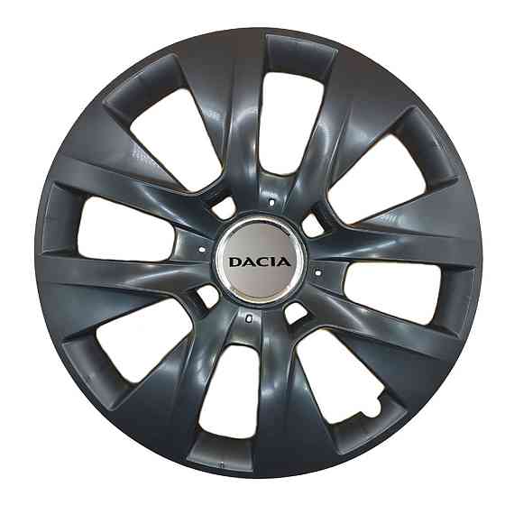 Автомобильные модельные колпаки R14 SJS Dacia 225 4шт, черные Винница