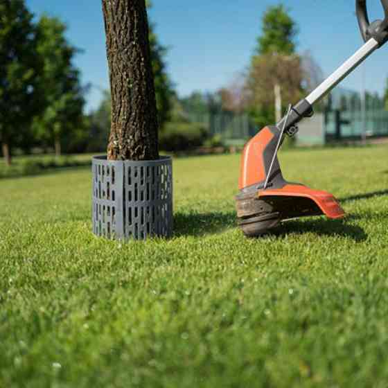 Бордюр TreeSave для захисту стволів дерев, висота 20см, ширина 33см, сірий, OBO12033GY Київ