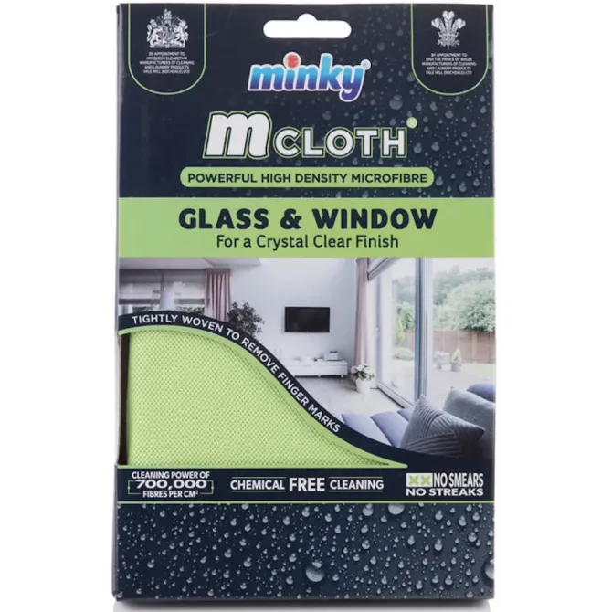 Minky M-Cloth Glass & Window мощная салфетка для очищения стекла и окон Львов - изображение 1