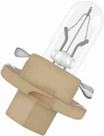 Указательная лампа накаливания NARVA 17048 12V 1,5W BX8,4D BEIGE Харьков