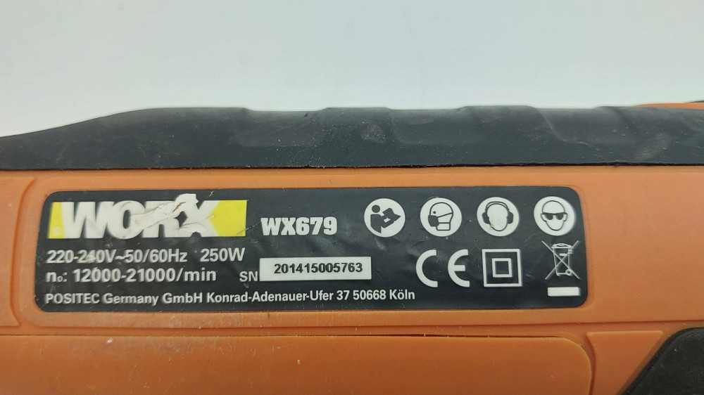 Багатофункціональний осциляційний інструмент/мультитул WORX WX679 (Б клас) Луцьк - фото 3