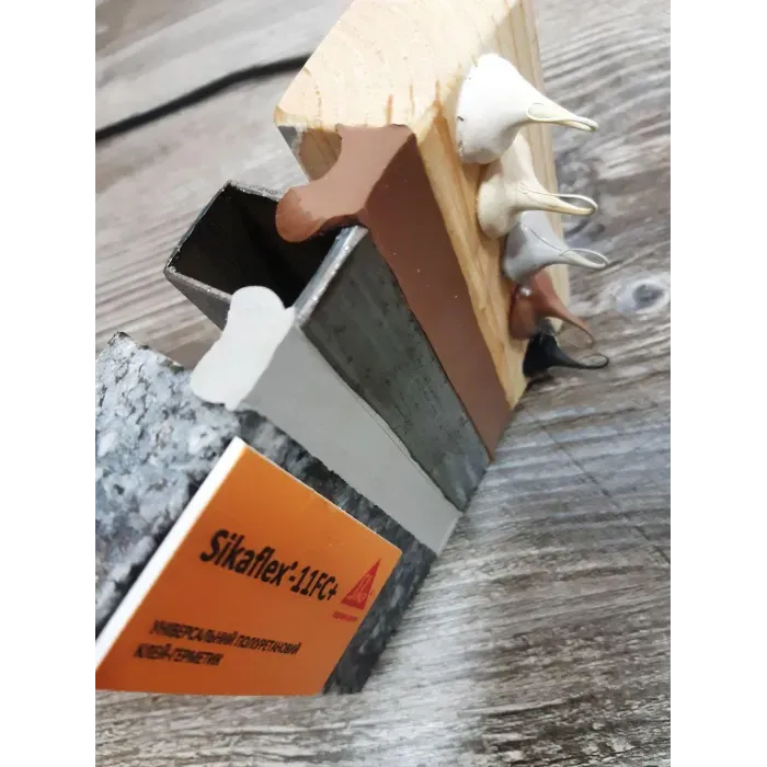 Клей-герметик поліуретановий Sika Sikaflex-11 FC 600 мл бежевий Киев - изображение 3