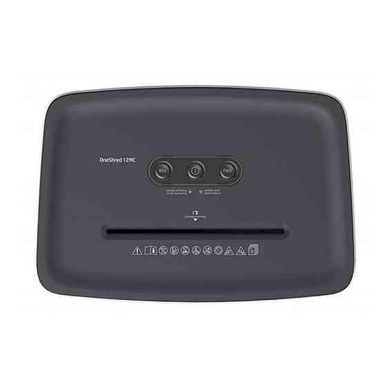 Знищувач документів HP OneShred 12MC, A4, 80g х 12 листів, 2*15, 25 л, P-5 Винница