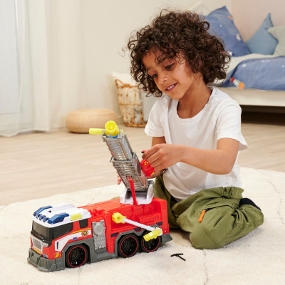 Спецтехника Dickie Toys Пожарная машина Борец с огнем со звуком и световыми эффектами 46 см (3307000) Винница - изображение 5